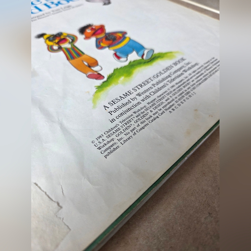 1983 Sesame Street Colorful Word Book - Picture 2 of 2